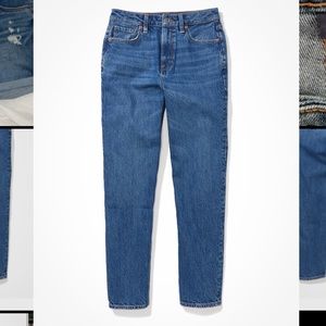 American Eagle Mom Straight Jeans